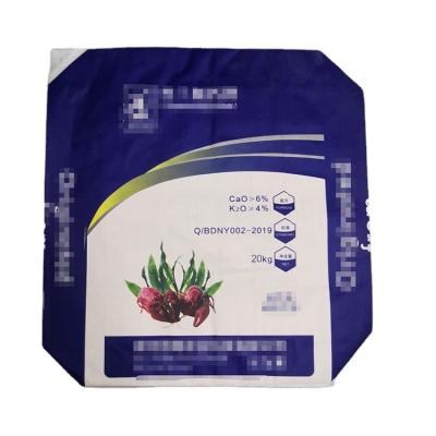 China Wholesale 25kg 40kg 50kg Recyclable Custom Empty PP Woven Cement Packaging Bag for sale