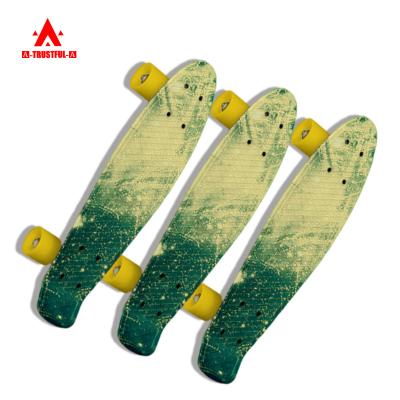 China Wholesale Hot Sale High Quality Adult Skateboard Youth Skateboard OEM Single Deck Fish Skateboard For Youth for sale