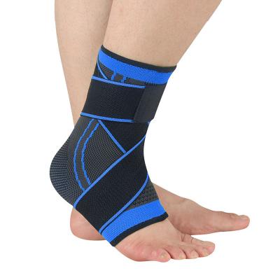 China High Permeability Weaving Process Sports Ankle Support Ankle Guard Custom Logo Suitable For Adults for sale