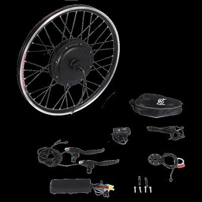 China CNEBIKES front/rear wheel hub 48v 500w 1000w brushless ebike kit electric bicycle conversion kit 16