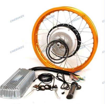 China super high quality electric conversion kit ebike conversion kit 60V/72V 1500w bicycle motor kit 20-29inch for sale