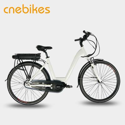 China Aluminum Alloy 36V 250W Bafang Max Drive Motor City Electric Bike for sale