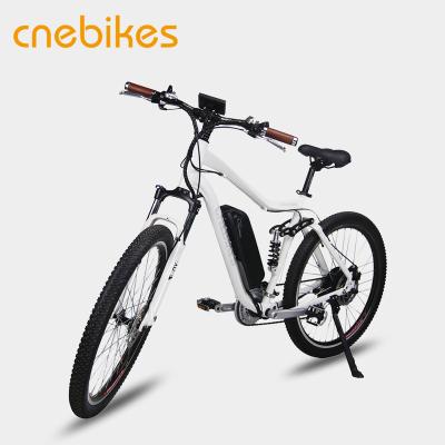 China Aluminum alloy electric mountain bike with 27.5 inch wheel, large capacity 36V 350W lithium-ion battery for sale