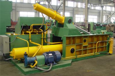 China Electrical Motor Horizontal Hydraulic Scrap Baling Press 0.8 - 1.8 tons / hr Y81Q - 80 for sale