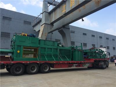 China Semi - de Automatische Machine van de Afval Plastic Pers met het Hand Vastbinden Te koop