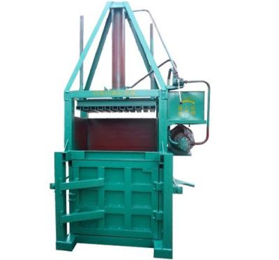 China Compressor Supermarket Garbage / Carton / Waste Paper Baler Machine for sale