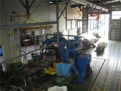 China Customized Color Car Dismantling Equipment , Max Lifting Weight 2500 KG for sale