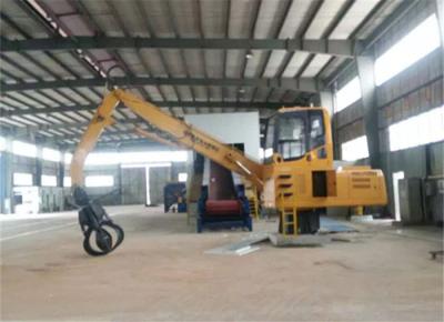 China Long Arm Assembled Retractable Petal Grapple Equipment For Grabbing Metal for sale