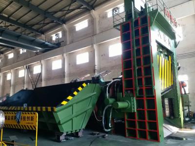 China Large Hydraulic Metal Cutting Shears Machinery For Thin & Light Scraps for sale