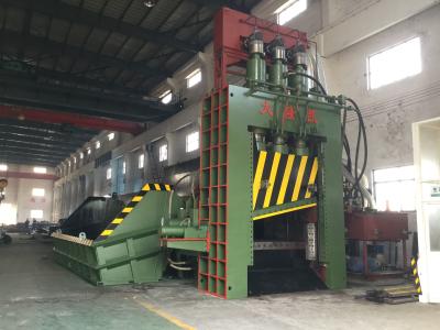 China 180 - 450KW 380V 3PH 50Hz Hydraulic Metal Shear / Scrap Metal Press for sale