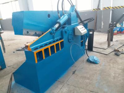 China Blade length 800mm Hydraulic Drive Alligator Metal Shear Machine Q43-1600 for sale