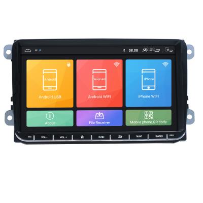 China High Quality 9 Inch Android10 Car Radio DVD Player BT/MP5/AM/FM/Radio Touch Screen Car Multimedia Car Multimedia For Volkswagen GPS Navigation FM for sale