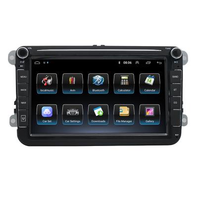 中国 Factory Direct High Quality Car Multimedia Touch Screen 8 Inch Android GPS Radio Car DVD Player 10.0 For VW 販売のため