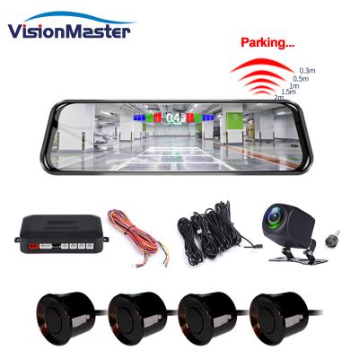 China Latest G-Sensor 2021 Rear View Mirror Dash Cam With 9.66Inch Mirror Monitor for sale