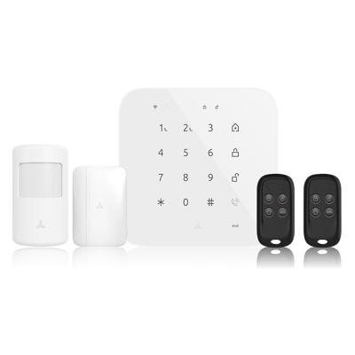 China tuya 2021 smart home intruder 4g wireless gsm home burglar security alarm system T1 for sale