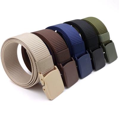 China Summer Wide Wood Bohemian Vacation All-match Belt ALLOY Factory Direct Selling Buckle Canvas Belt For Ladies for sale