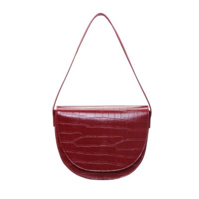 China 2021 new vintage color bags women handbags shoulder bag vintage underarm women bag for sale