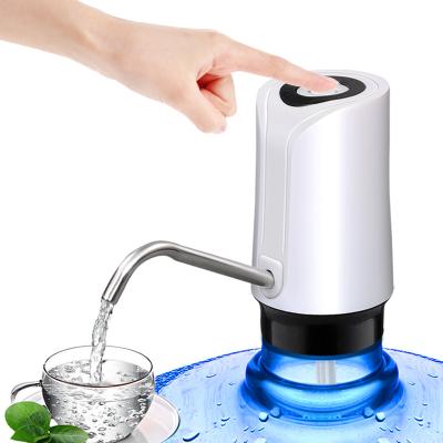 China Newest Automatic One-Button Operation Mini Water Bottle Portable Drinking Water Dispenser Pump for sale