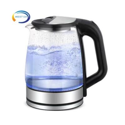 China Health Glass Jar OEM 360 Degree Rotating Base Kettle Coffee Tea Quick Heating Electric Kettle for sale