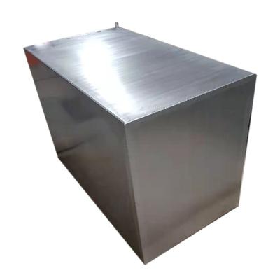 China 100% Customized Stainless Steel Airtightness Inspection Good QC Brushed Stainless Steel SS314 Gas Tank Metal Outer Box for sale