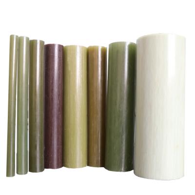 China High Performance Epoxy Fiberglass Rod For Polymer Insulator Fuse Cut Out Surge Arrester Fiberglass Pole for sale