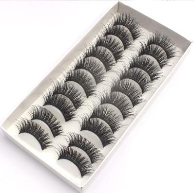 China Natural natural simulation big eyes the best false eyelashes of 10 pairs for sale