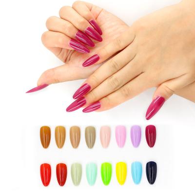 China 24 PCS Artificial Nails Art Tips Fashion False Nails French Nail Suppliers Personal Care Nails for sale