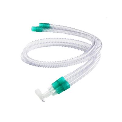 China Medical Surgical Medical Disposable Anesthesia Breathing Circuit Without Bag Model For Adult And Child for sale