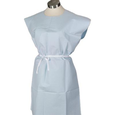 China Patient Use Single Use Examination Paper Gown Without Sleeve For Patient Use for sale