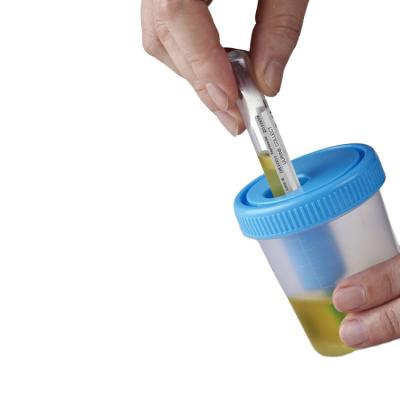 China Medical Laboratories Single Use Disposable Plastic Urine Container With Needle for sale