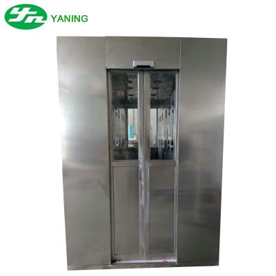 China Building Material Shop Automatic Door Stainless Steel Air Shower For Clean Room for sale