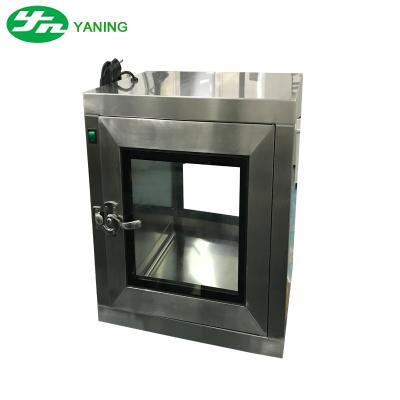 China food & Beverage Factory GMP Stainless Steel Static Pass Box for sale