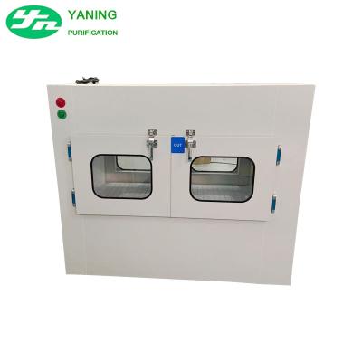 China food & Beverage factory double door air shower pass box /pass thought for sale