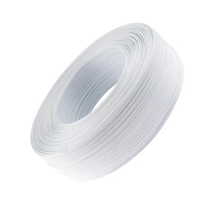 China PE+Galvanized Steel Nose Clip Wire for sale