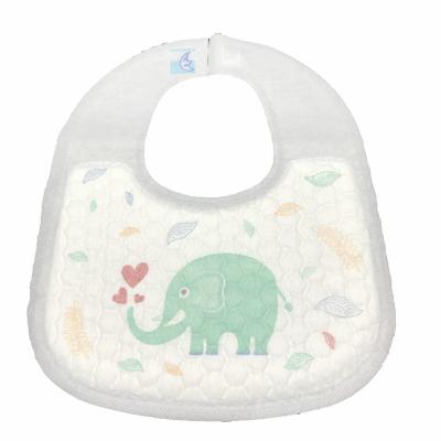 China OEM ODM disposable disposable baby bib for restaurant waterproof bibs custom design for sale