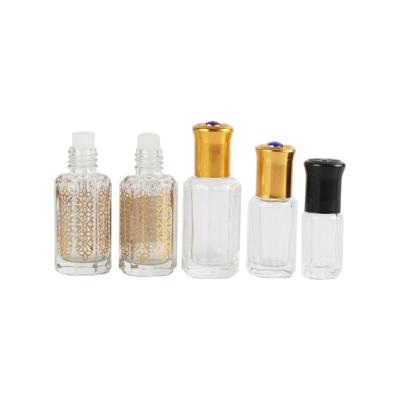 China Xuzhou Recyclable Factory Essential Oil Glass Bottle 3ml 6ml 12ml Recyclable Roll On Bottles for sale