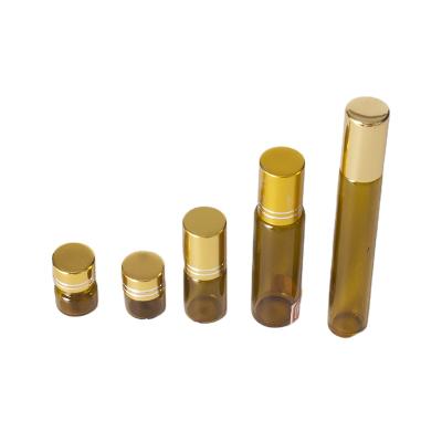 China Refillable Screen Printing Amber Refillable Glass Frosted Essential Oil Glass Bottles With Dropper Bottle for sale