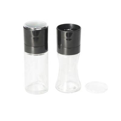 China Transparent Steamable Home Storage for Condiment Bottles Glass Spice Storage Boxes Holder Spice for sale