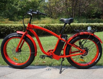 China Aluminum alloy 500w 750w motor e-bike fat tire electric bike mountain bike fat tire electric bike fat tire for sale