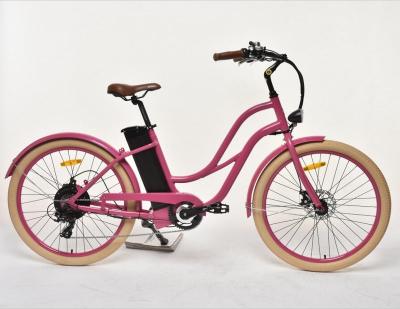 China Wholesale low price aluminum alloy factory electric cruiser motorized beach bicycle 750w electric bike for sale for sale