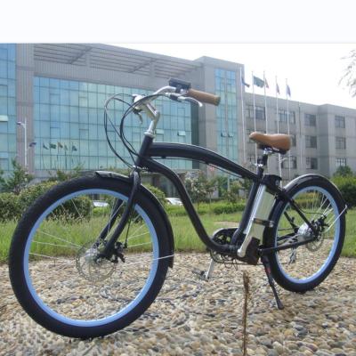 China Factory Wholesale Aluminum Alloy Ebike Beach Cheap Cruiser Electric Bike Lithium Battery For Men City Electric Bicycle E Bike Adult for sale