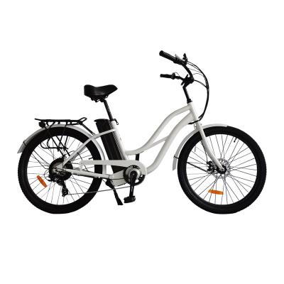 China Aluminum Alloy China Buy Cheap Big Power 36V 250W 48V 500W Retro Electric Bike Beach Cruiser Urban City Road Motor Moped E Bike Bicycle Ebike for sale