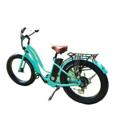 China Aluminum alloy 250w/500w/750w Bafang motor beach cruiser electric bicycle for women 52v for sale