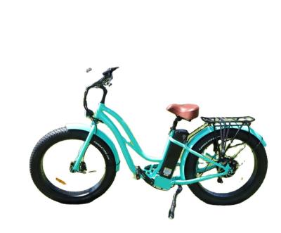 China Wholesale 26 inch cruiser electric bike 36V 250W 500W 10AH standard hot sale fatbike alloy frame 48v beach ebike for sale