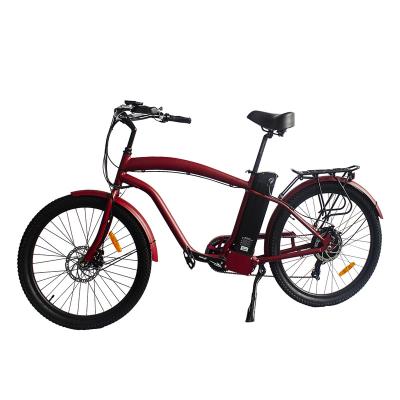 China Aluminum Alloy Supply Chinese Buy City Electric Bike For Adult 500w Big Power Electric Bicycle Off Road Ebike Snow Beach Cruiser E Urban Bike for sale