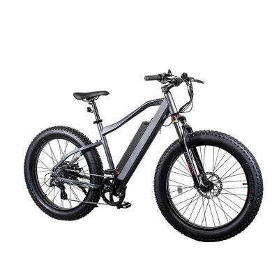 China Aluminum Alloy 26 Inch Fat Tire City Bike 500w MTB Electric Powerful Electric Mountain Bike E-Bike for sale