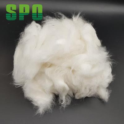 China Mulberry Silk Mulberry Silk Noils 100% Silk Fiber Waste For Wadding for sale