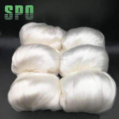 China Mulberry Silk Manufacturer 100% Chinese Pure Silk Fiber, Silk Tops, Silk Ribbon with SPO Good Quality and Competitive Price for sale