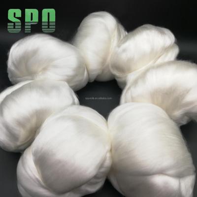 China Mulberry Cocoon Silk Topl Raw Silk Fiber For Yarn Spinning, A1 Grade, Long Fiber 7.8cm, Free Samples, SPO for sale