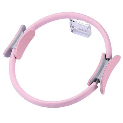 China Amazon Hotsale yoga magic ring fitness yoga pilates circle eco-friendly custom fitness home double handle for sale